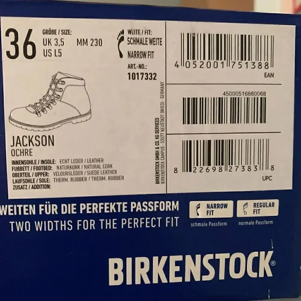Birkenstock | Jackson Ochre Boots